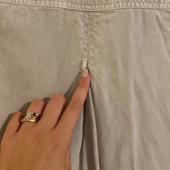 Bella Dahl Taupe Shirt Size Large - Picture 6 of 6